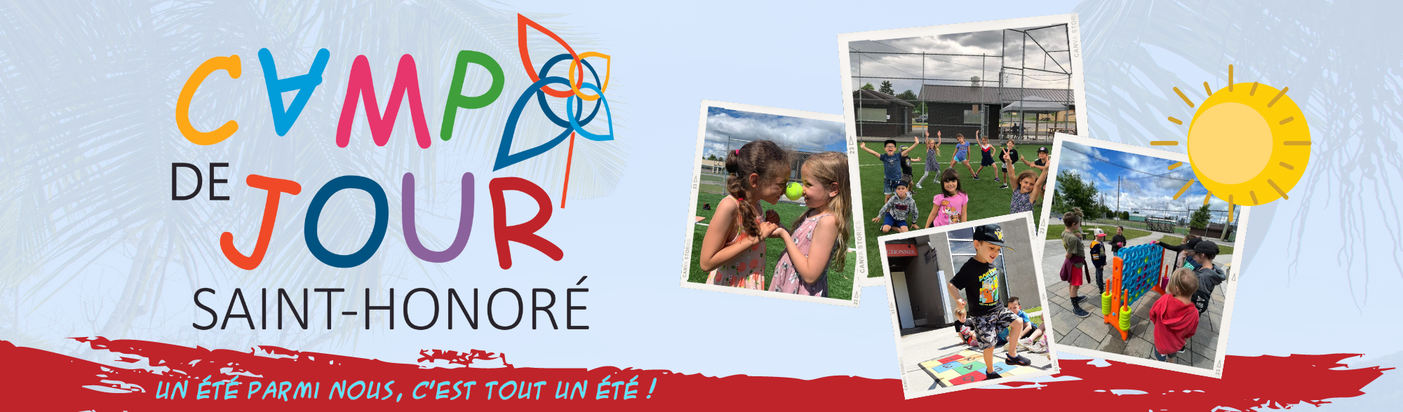Inscription au Camp de jour 2023 Ville de SaintHonoré